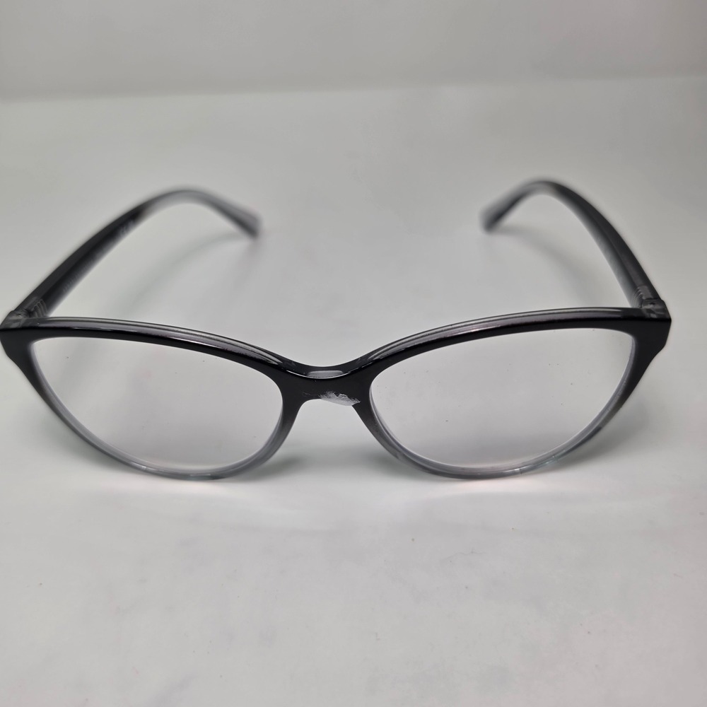 Armani Exchange AX 3053 8255 Black Grey Ombre Cat Eye Eyeglasses Frames 53-16